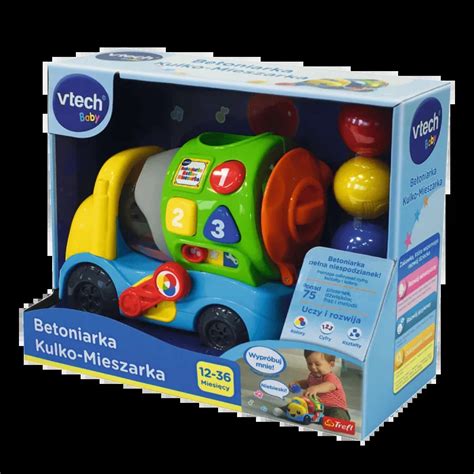 Interaktywna betoniarka Vtech z kulkami
