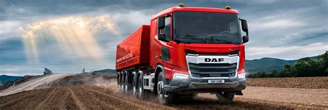 DAF XDC Construction z dużym prześwitem