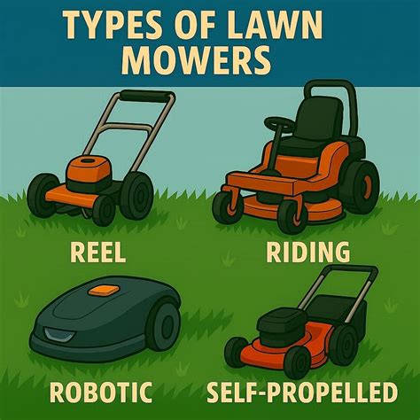 Infographic: How to choose the right lawnmower for different types of terrain
