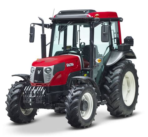 zdjęcie ciągnika Valtra A63 prezentujące jego kompaktowe wymiary i zwrotność