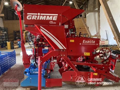 Schemat budowy sadzarki Grimme GL 420 Exacta