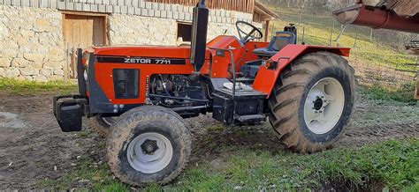 Zetor 7711 - schemat ogólny lub zdjęcie z epoki