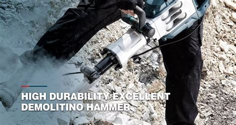 Infographic comparing the features of the top 3 demolition hammers