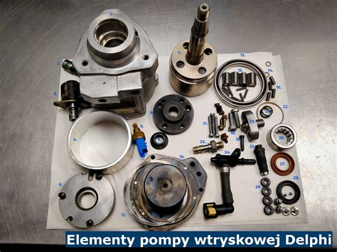 zdjęcie pompy wtryskowej Delphi do silników Perkins