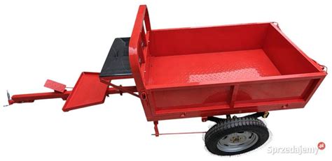 schemat porównania ładowności traktorka Yanmar F145 z przyczepką i ciągnika jednoosiowego z przyczepą