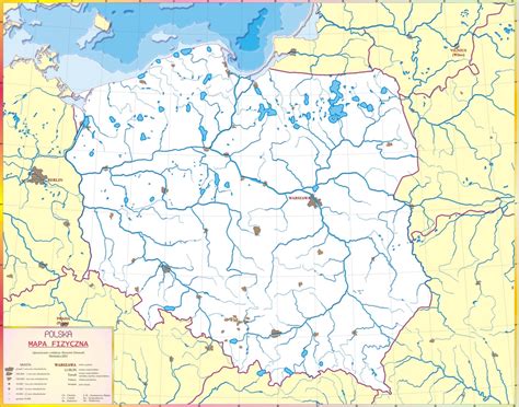 Mapa Jeziora Charzykowskiego z zaznaczonymi miejscami interwencji