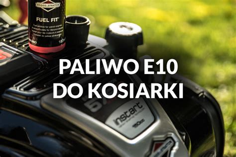 Zanieczyszczone paliwo w zbiorniku kosiarki