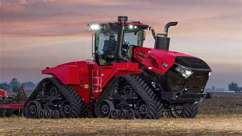 Nowoczesny design ciągnika Case IH Quantum z reflektorami LED