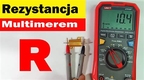 infografika: jak mierzyć rezystancję uzwojeń silnika elektrycznego multimetrem