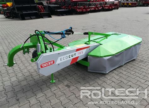 Kosiarka rotacyjna Talex w akcji na polu