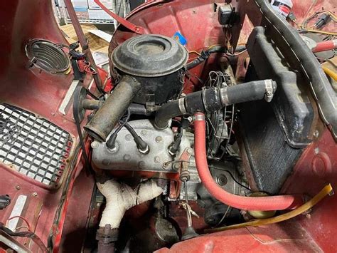 Photo of SAM Okarmus with a Saab 96 engine, highlighting its design