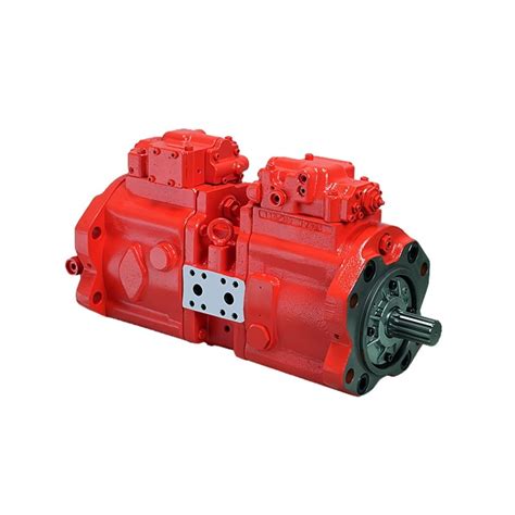 Zdjęcie przedstawiające pompę hydrauliczną Kawasaki K3V lub K5V