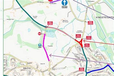 Map showing a planned route for oversized transport of crane components