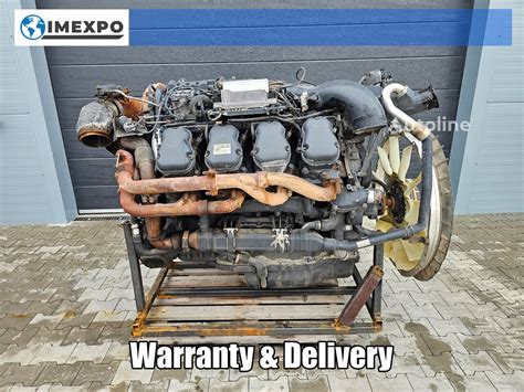 Wysokoprężny silnik V8 ciągnika siodłowego Scania