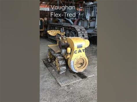 zabytkowy miniciągnik gąsienicowy Vaughan Flex-Tred