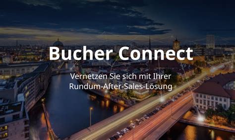 Infographic showing the Bucher Connect system interface