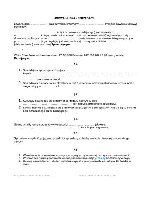 Schemat przedstawiający ciągłość umów kupna-sprzedaży od pierwotnego do obecnego właściciela.