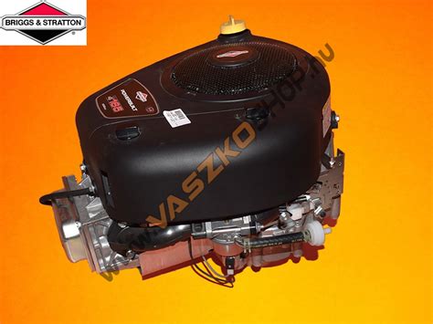 Infographics showing the main components of a Briggs & Stratton PowerBuilt 4165 AVS engine