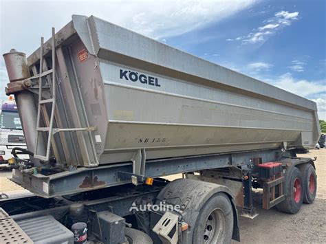 Przekrój nowoczesnej wywrotki Kögel z widocznym połączeniem stali i aluminium