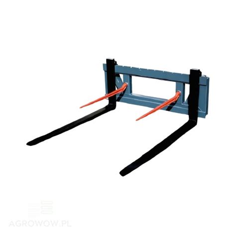 schemat prostego ładowacza tylnego z widłami