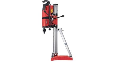 Zestaw wiertnicy Hilti DD 350 ze statywem i modułem automatycznego posuwu
