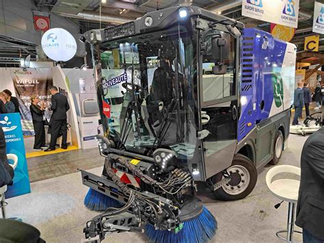 baterie i silnik elektryczny zamiatarki eCleango 550