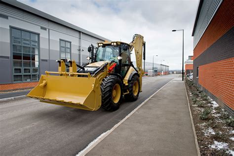 Thematic photo of Cat 434F working on a construction site