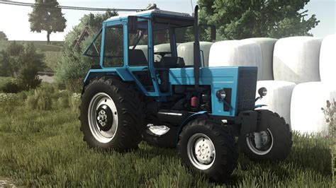 Thematic photo of an MTZ 82 tractor working in a field