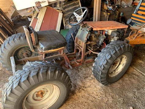 Thematic photo of a homemade tractor (SAM type)
