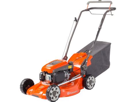 Thematic photo of Husqvarna LC 151S lawnmower in action on a lawn