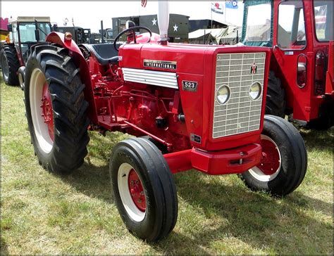 schemat ciągnika International Harvester 523