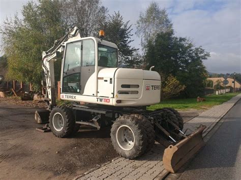 koparka kołowa Terex TW150 w trakcie pracy