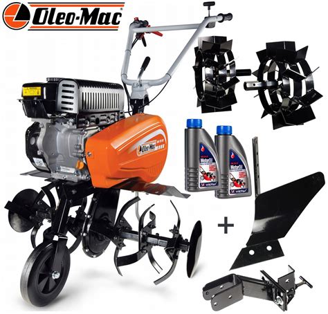 zdjęcie glebogryzarki Oleo-Mac MH 175 RKS w akcji