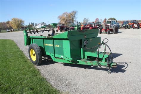 Thematic photo of a single-axle 4t manure spreader at work in a field