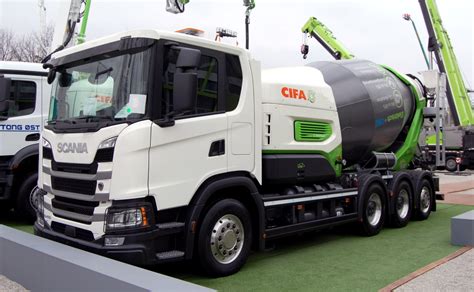 Betonomieszarka CIFA Energya E9 na targach Bauma 2019