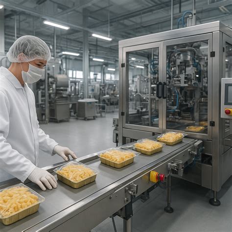 Linia produkcyjna ciągników CLAAS w fabryce.