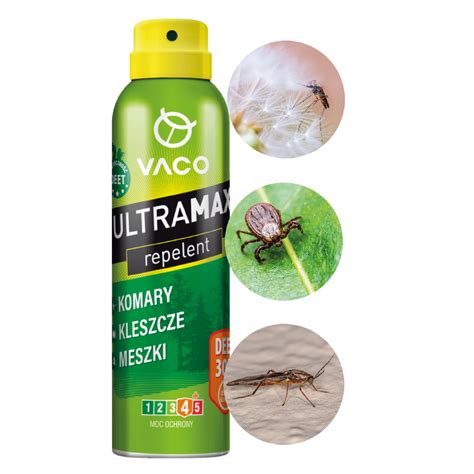 Osoba aplikująca spray z DEET na skórę
