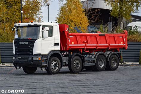 scania euro 6 wywrotka w akcji