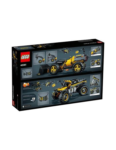 Zestaw LEGO Technic 42081 Volvo Ładowarka Kołowa ZEUX w akcji