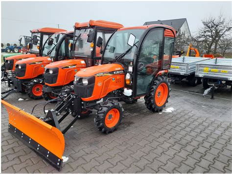 Nowy ciągnik Kubota B2 231 w ZDP Biłgoraj
