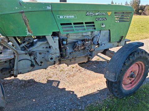 Zdjęcie historycznego ciągnika Deutz D 7006