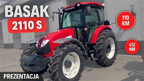 zdjęcie ciągnika Basak 2110 w widoku z boku