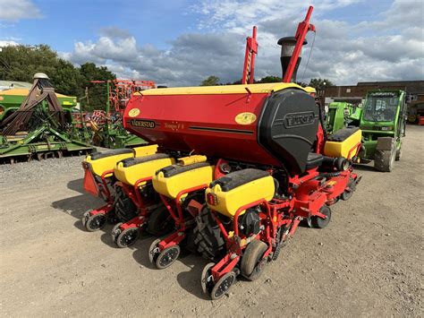 Schemat działania siewnika punktowego Vaderstad Tempo TPF 8