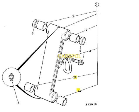 Schemat techniczny zasięgów pracy ramienia koparkowego JCB 3CX