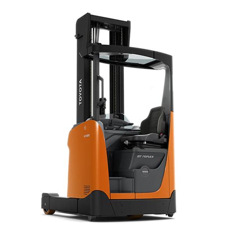 Wózek widłowy Toyota BT Reflex w akcji w magazynie