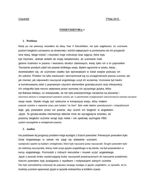 Przykład dziennika konserwacji koparko-ładowarki