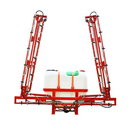 Technical drawing of HOSA and HC spray booms