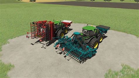 Zrzut ekranu z gry Farming Simulator 19: ładowanie siewnika z palety nasion