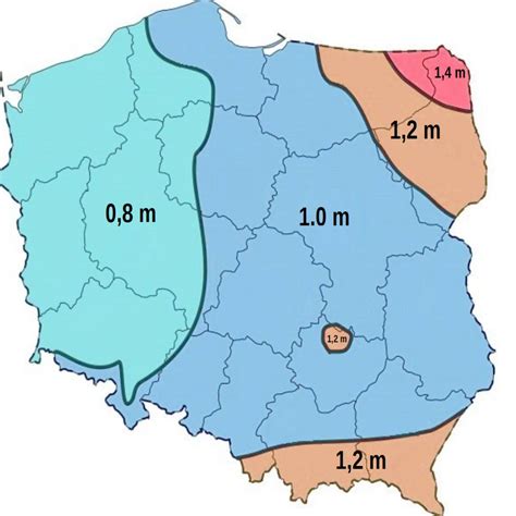 infografika wpływu typu gruntu na głębokość wiercenia wiertnicą ręczną
