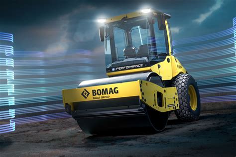 Schemat działania systemu BOMAG ASPHALT MANAGER